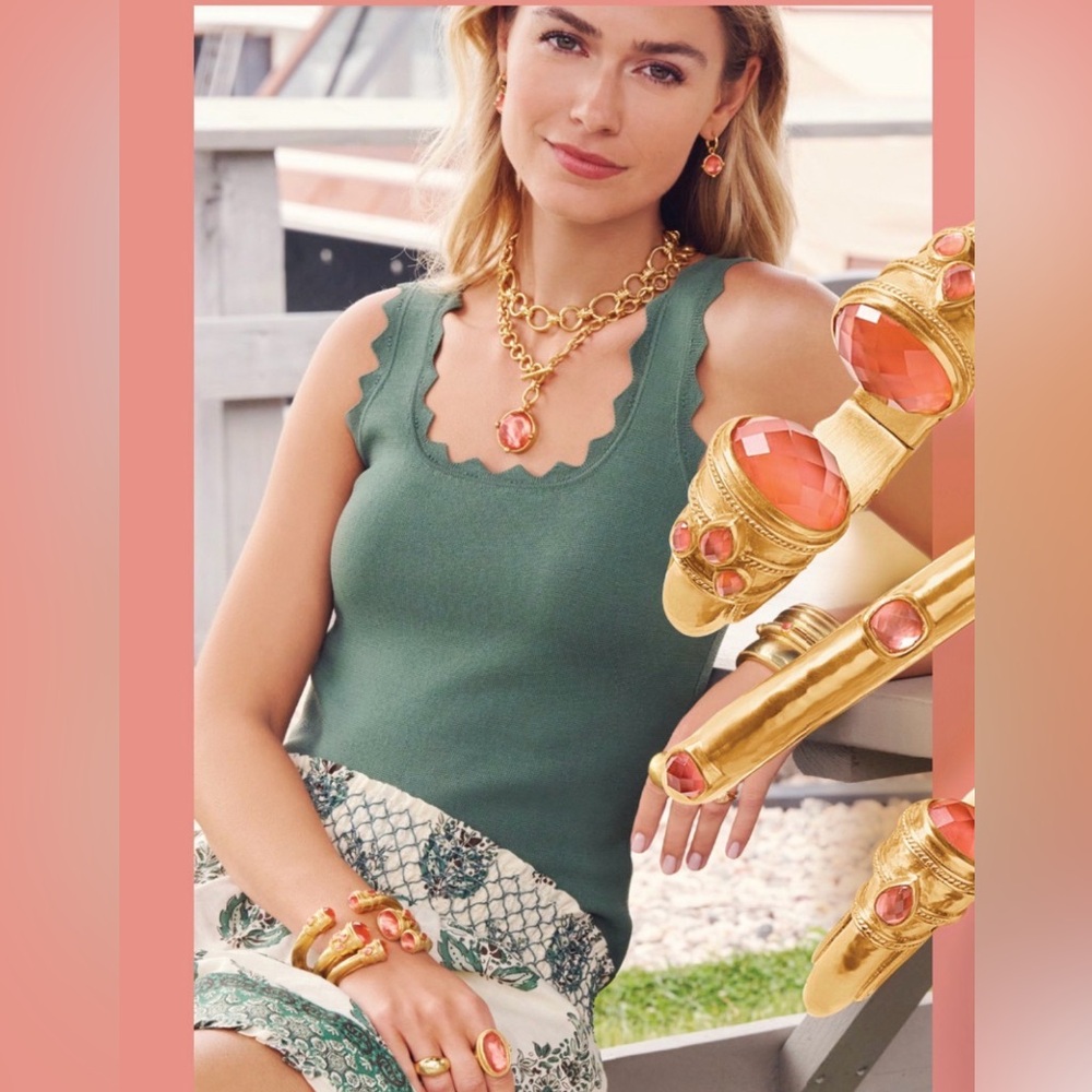 Julie Vos Gold NEW WITH TAGS - Honeybee Demi Necklace - Picture 8 of 10